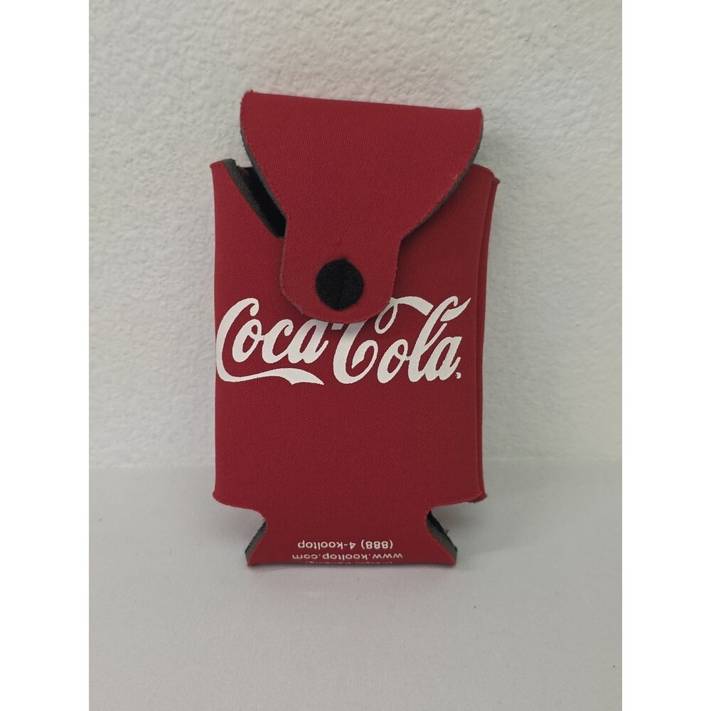 COCA COLA RED KOOLTOP KOOZIE INSULATOR FITS COKE CANS